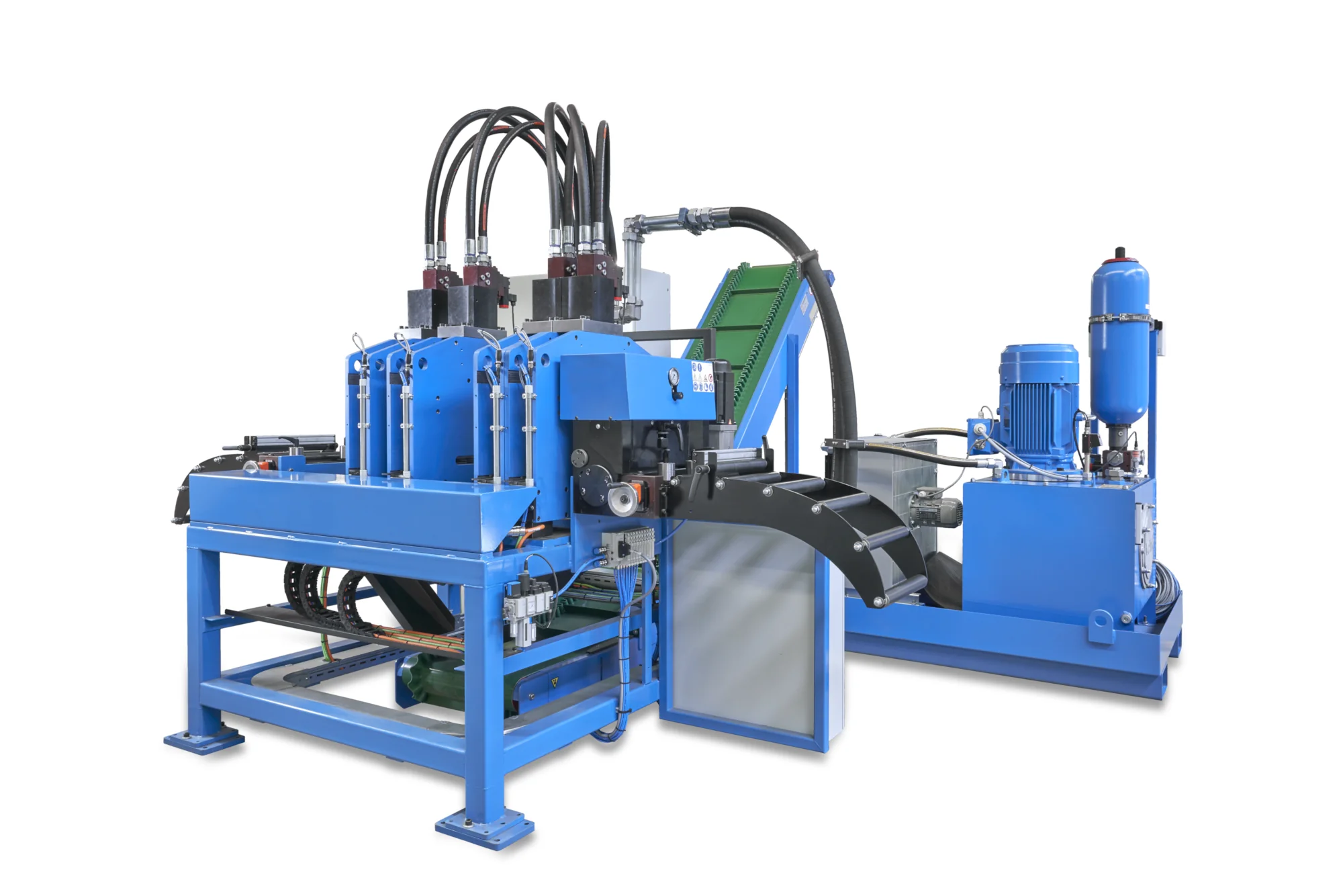 In-line ponsmachine servo-verstelbaar